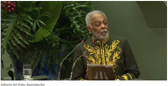 Gilberto Gil toma posse como membro da Academia Brasileira de Letras