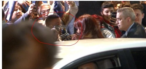  Brasileiro é preso após tentar atirar contra Cristina Kirchner (vídeo)