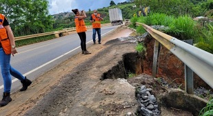  37 municípios foram afetados pelas fortes chuvas; 9 decretaram situação de emergência