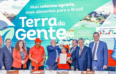 Terra da Gente: Lula lança programa para fazer reforma agrária “sem muita briga”