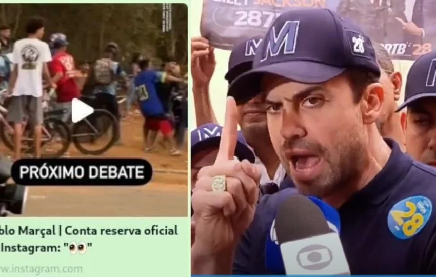 Após cadeirada, Marçal apaga vídeo em que “previa” pancadaria no “próximo debate”