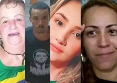 De Fátima de Tubarão à mulher que pichou estátua da Justiça: onde estão 6 nomes emblemáticos do 8 de janeiro