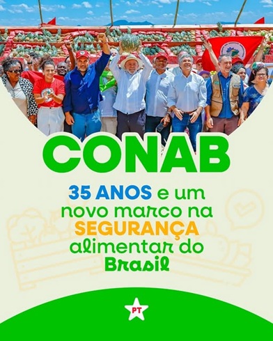 35 anos e um novo marco na segurança alimentar do Brasil!
