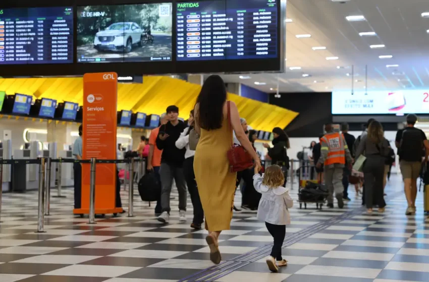 Movimento nos aeroportos brasileiros atinge maior patamar da história