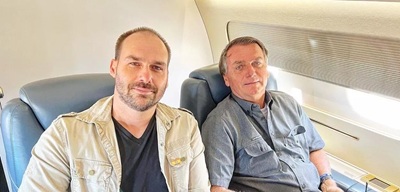  Em mensagem, Bolsonaro tenta convencer Eduardo a desistir da Presidência: ‘você perde para Lula’
