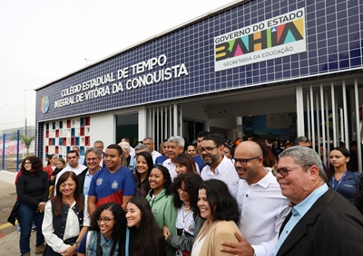  Vitória da Conquista avança na educação pública e superior com inauguração de novas unidades escolares estaduais