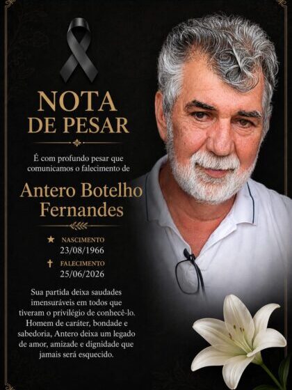  Morre Antero Botelho Fernandes