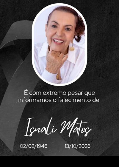  Morre a professora Isnali Matos